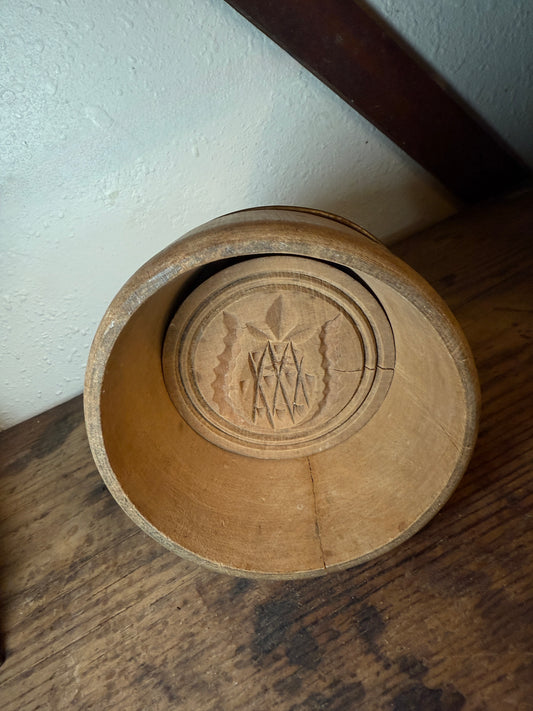Butter Mold / Butter Stamp with Pineapple Design