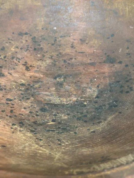 Small Wooden Bowl with Turned Rim