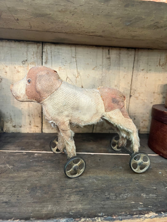 Steiff Dog Pull Toy