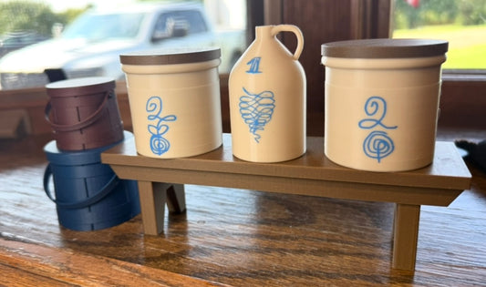 Primitive Brown Bench