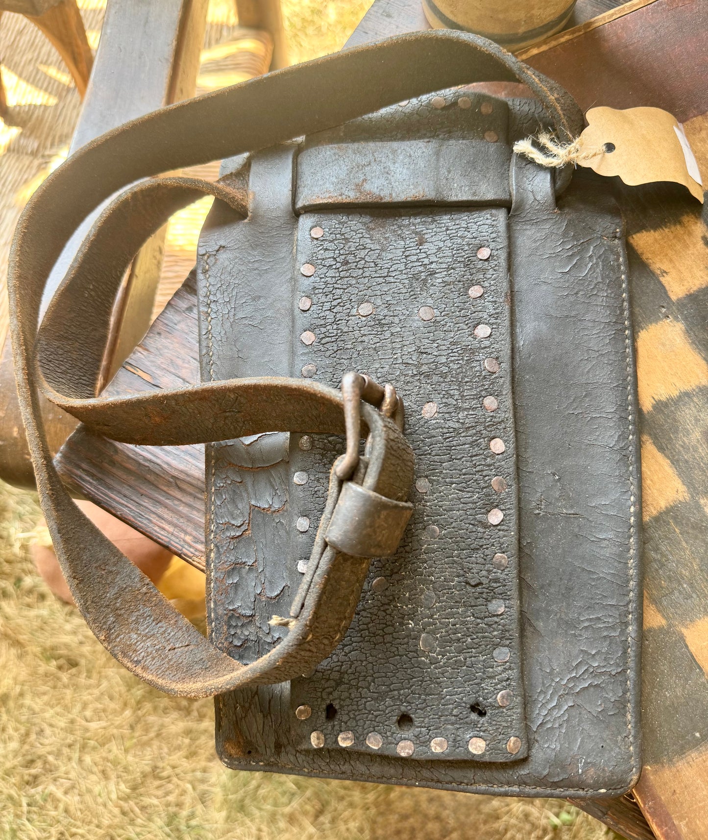 Civil War Leather Bag