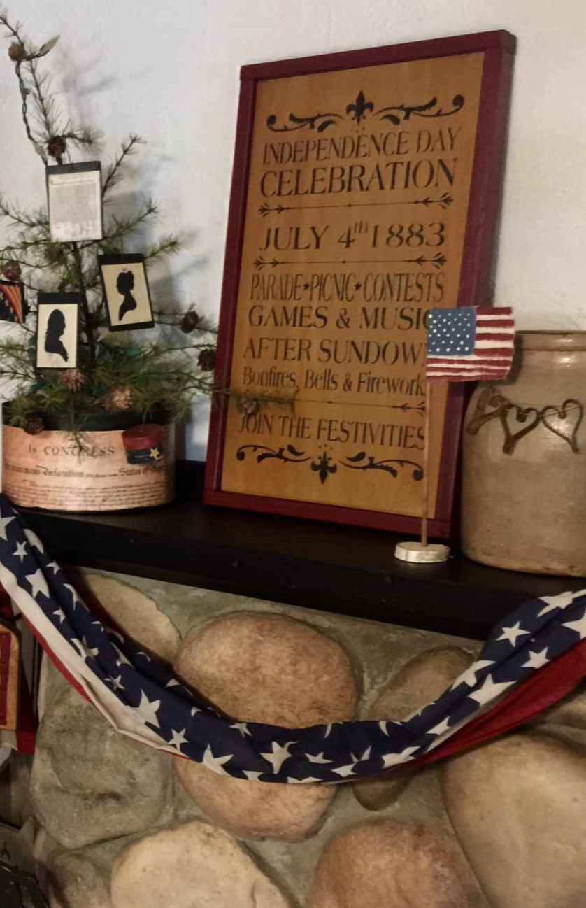 Independence Day Celebration Sign