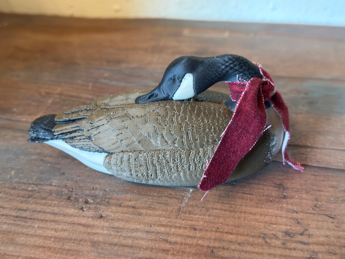 Country Christmas Goose