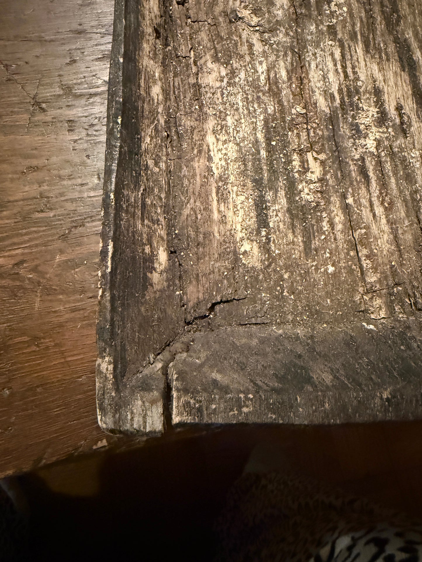Early Hand-Hewn Trencher, Circa 1780-1820