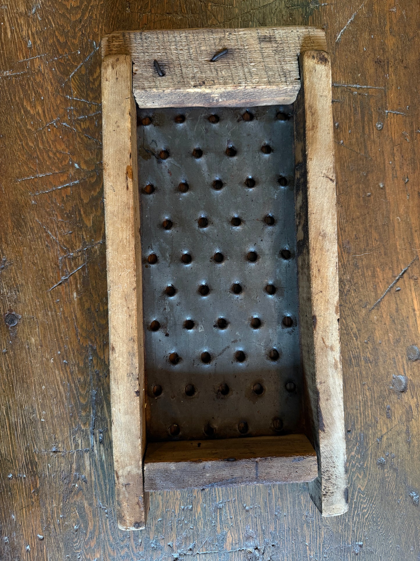 Late 1800s-early 1900s Large Grater - 14”