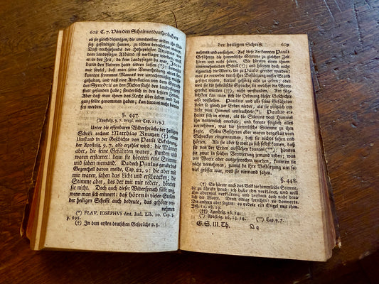 1761 Leather German Bible