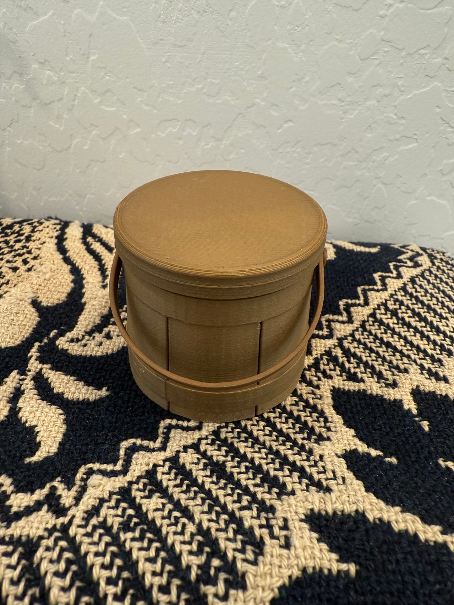 Set of 5 Firkin Ornaments (Available in Colonial Blue, Walnut, Black Walnut and Rosewood)