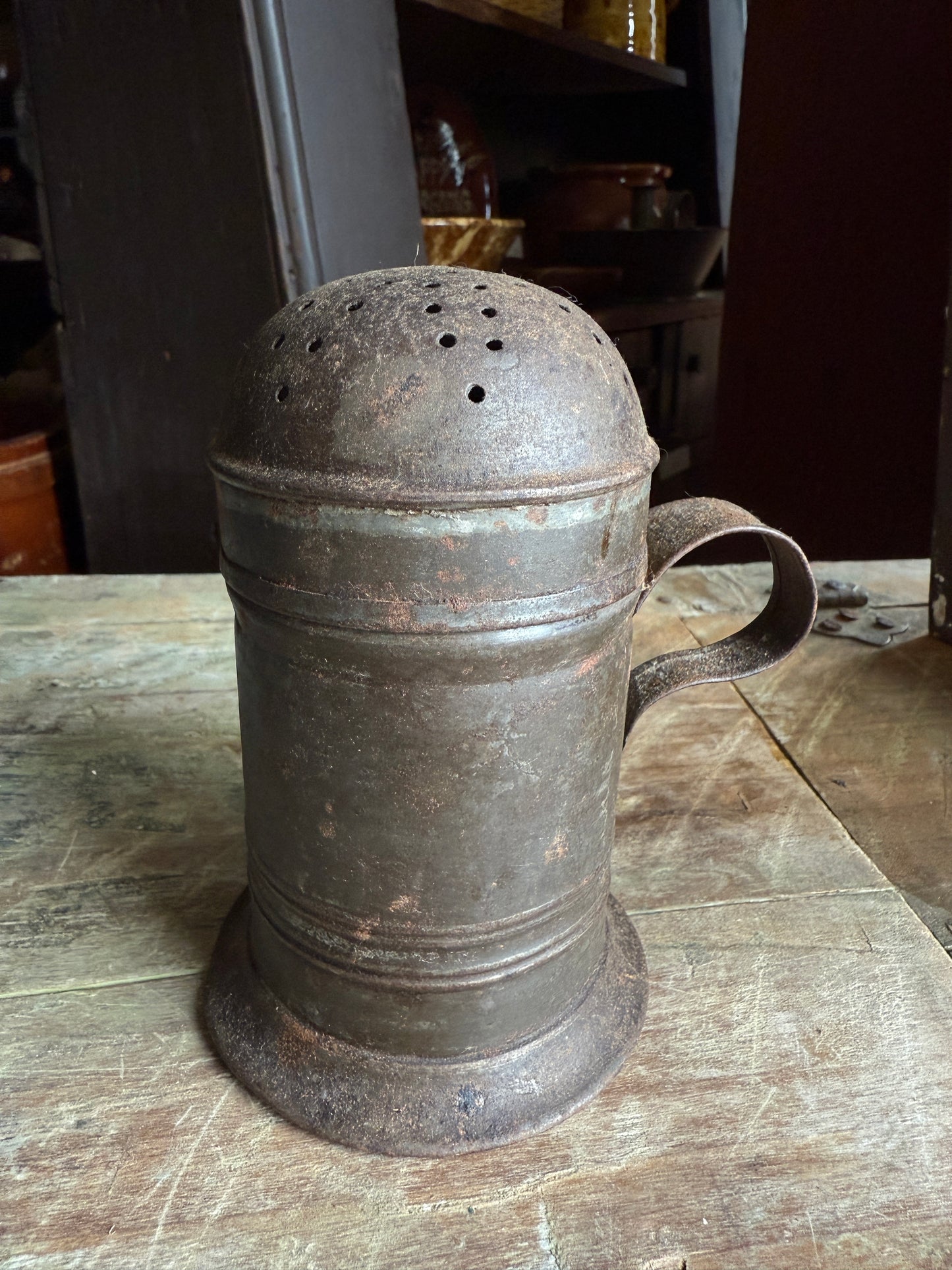 Early Tin Shaker