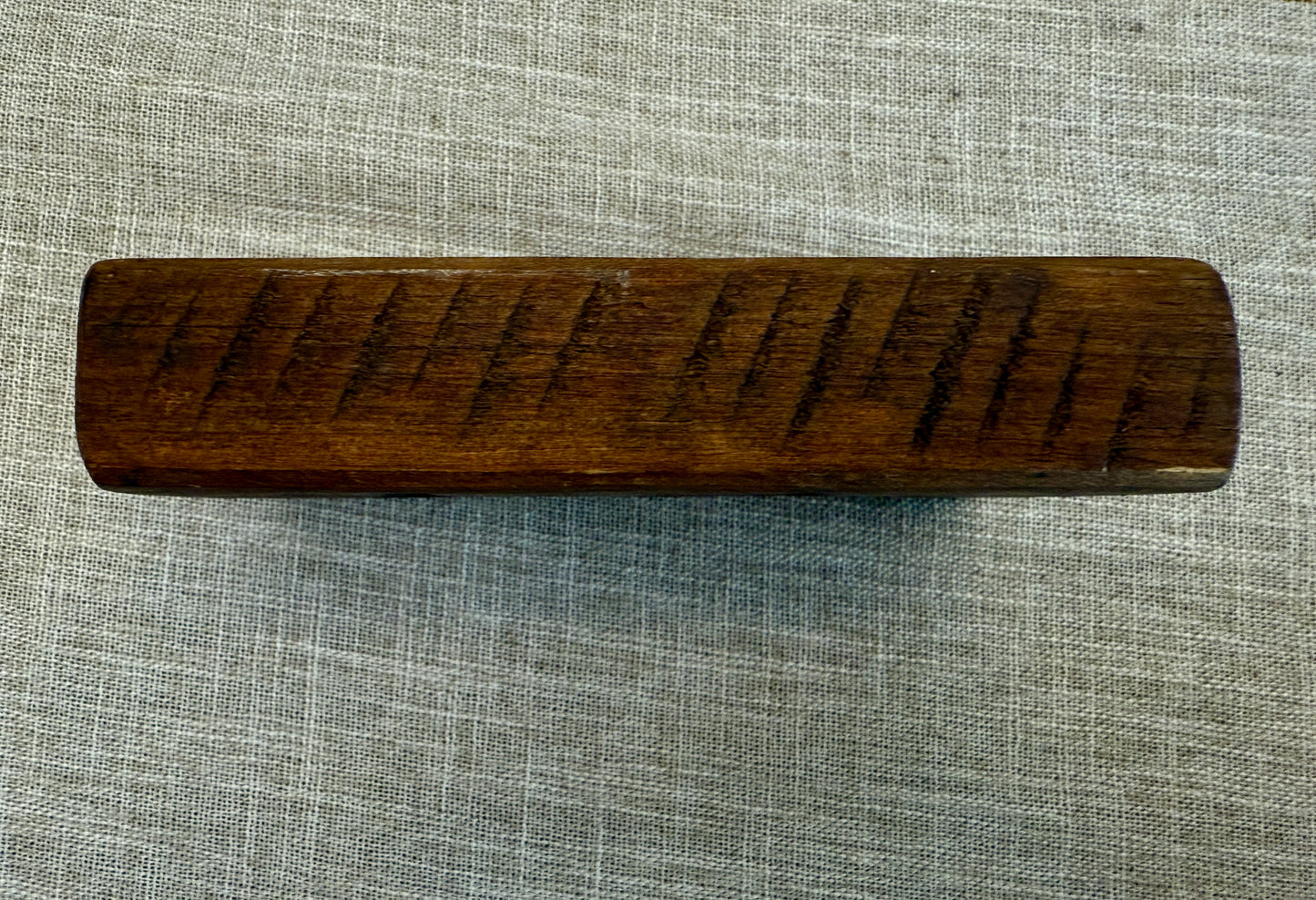 Early Hand-Carved Pig Mold