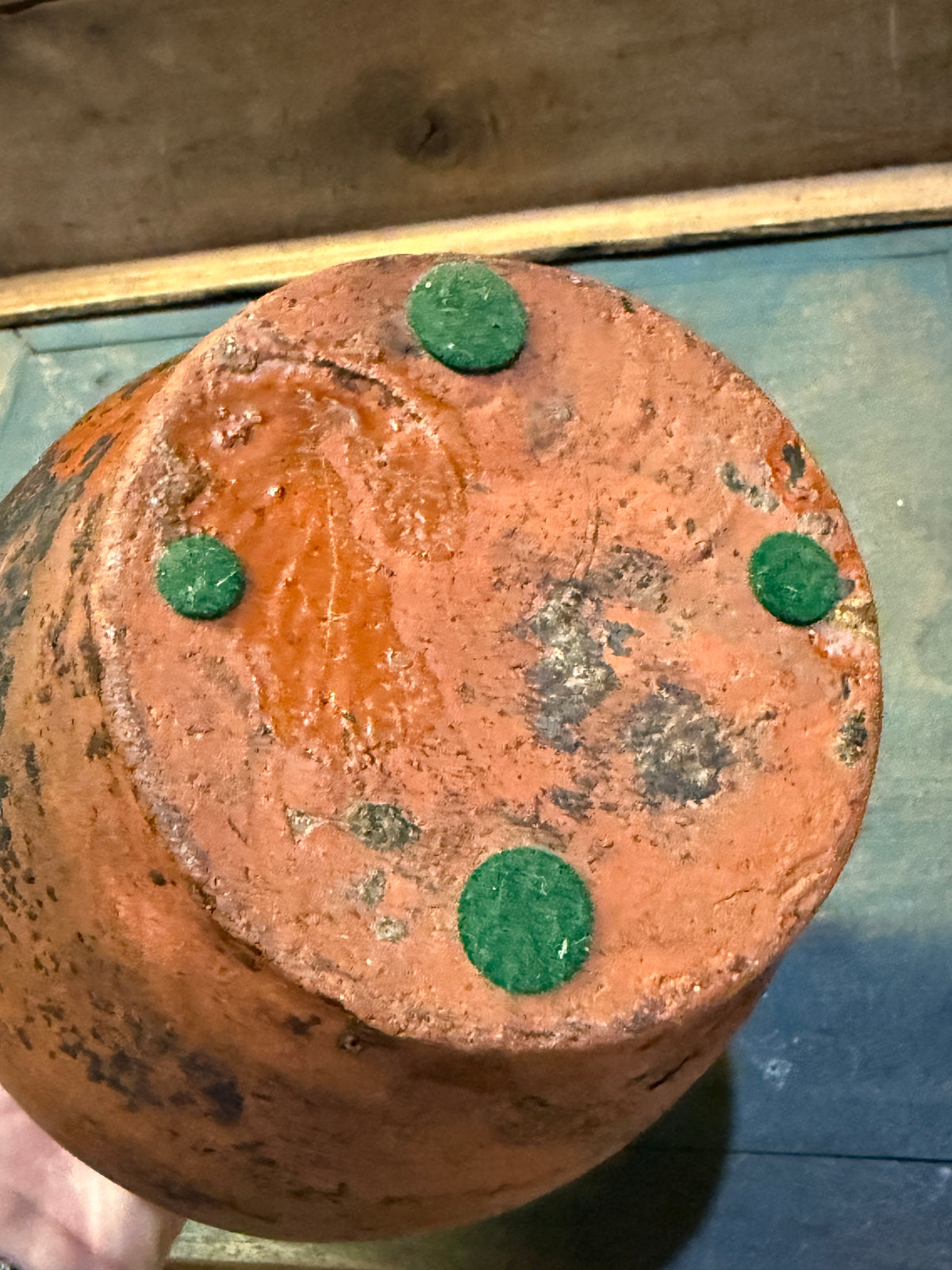 Mid-1800s Redware Pitcher
