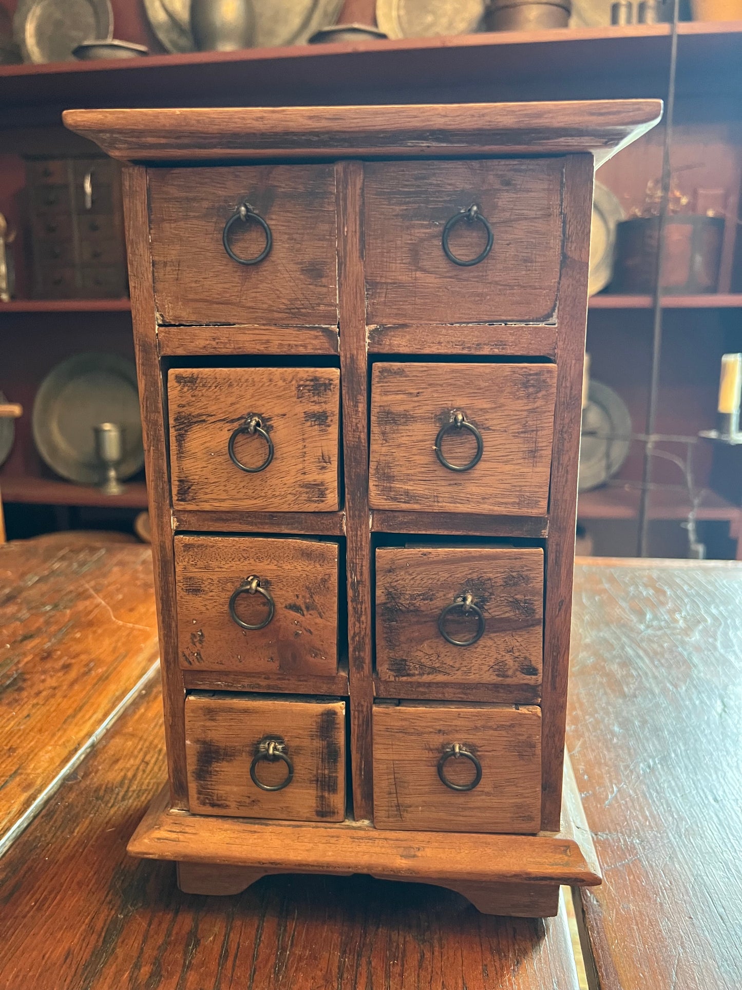 6-Drawer Flip-Top Apothecary Cabinet