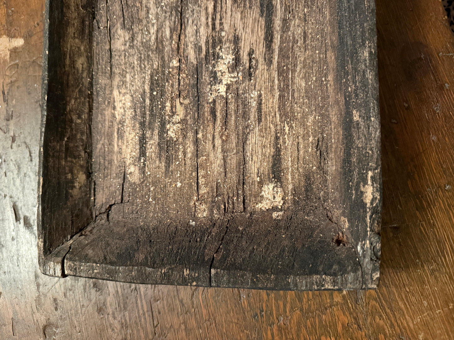 Early Hand-Hewn Trencher, Circa 1780-1820
