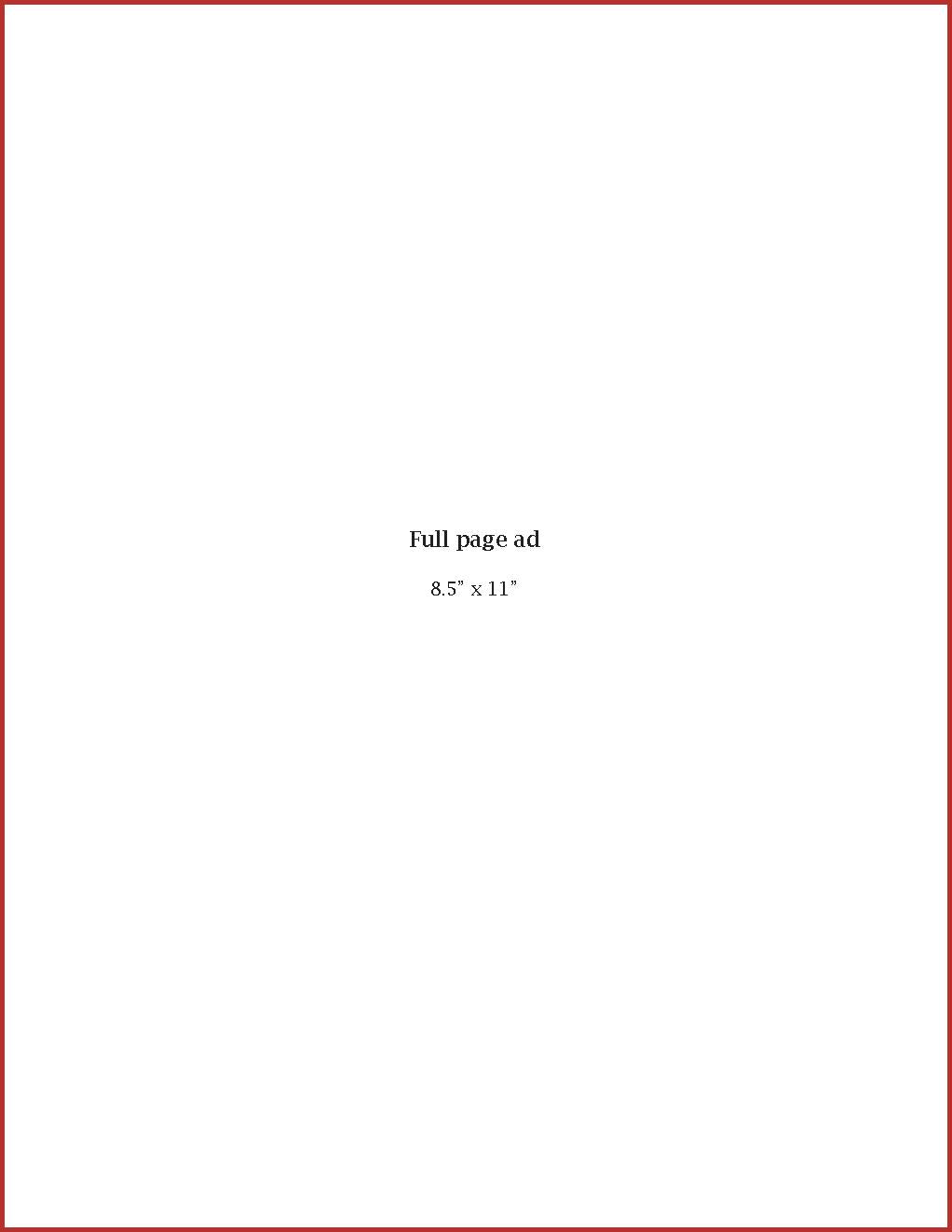 Full page ad