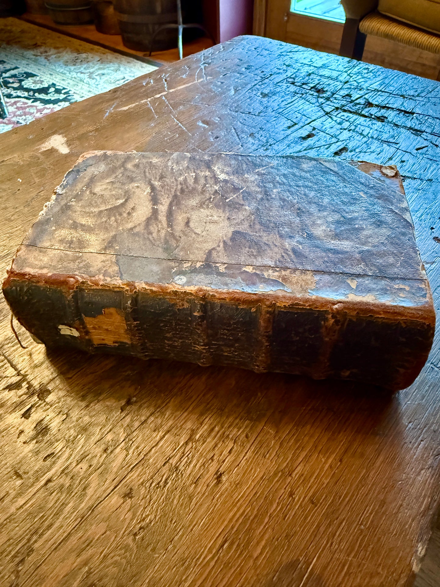 1761 Leather German Bible