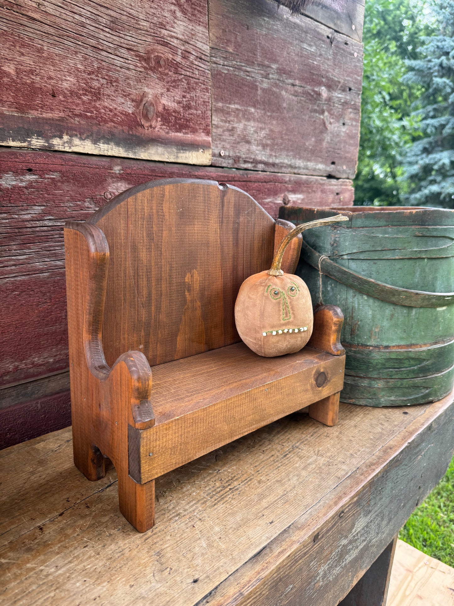 Miniature Settle Bench