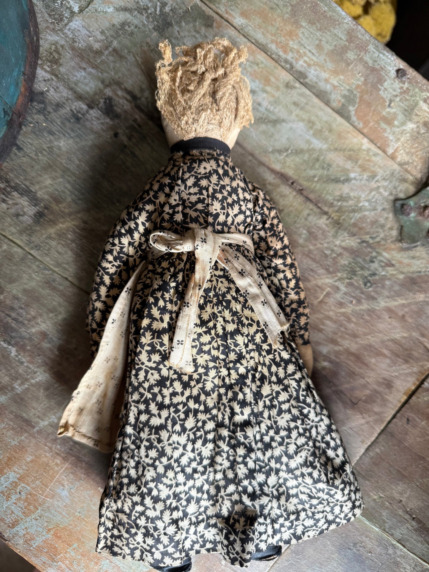 Late 1800s Handmade Doll