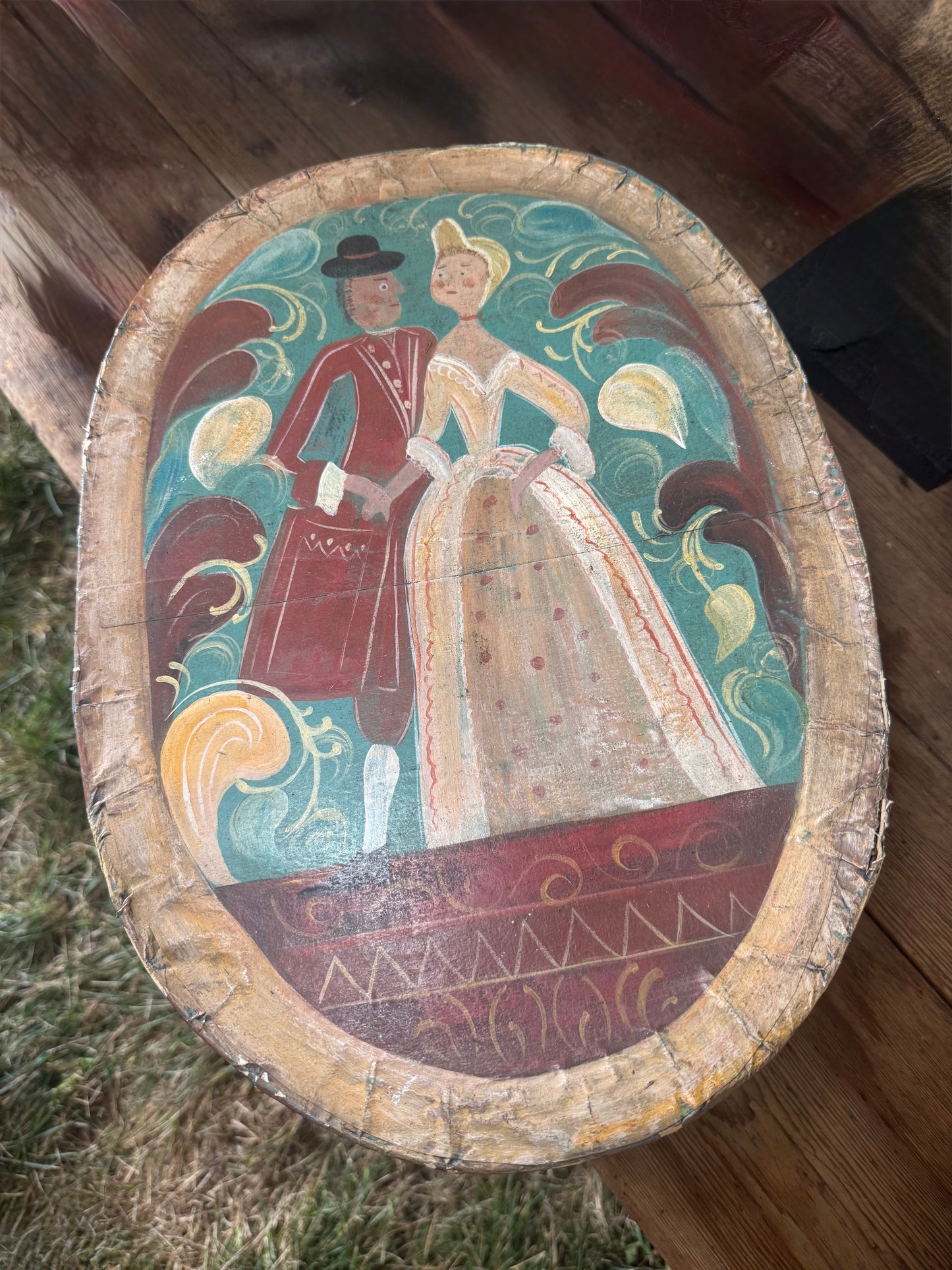 Mid-1800s Bridal Box