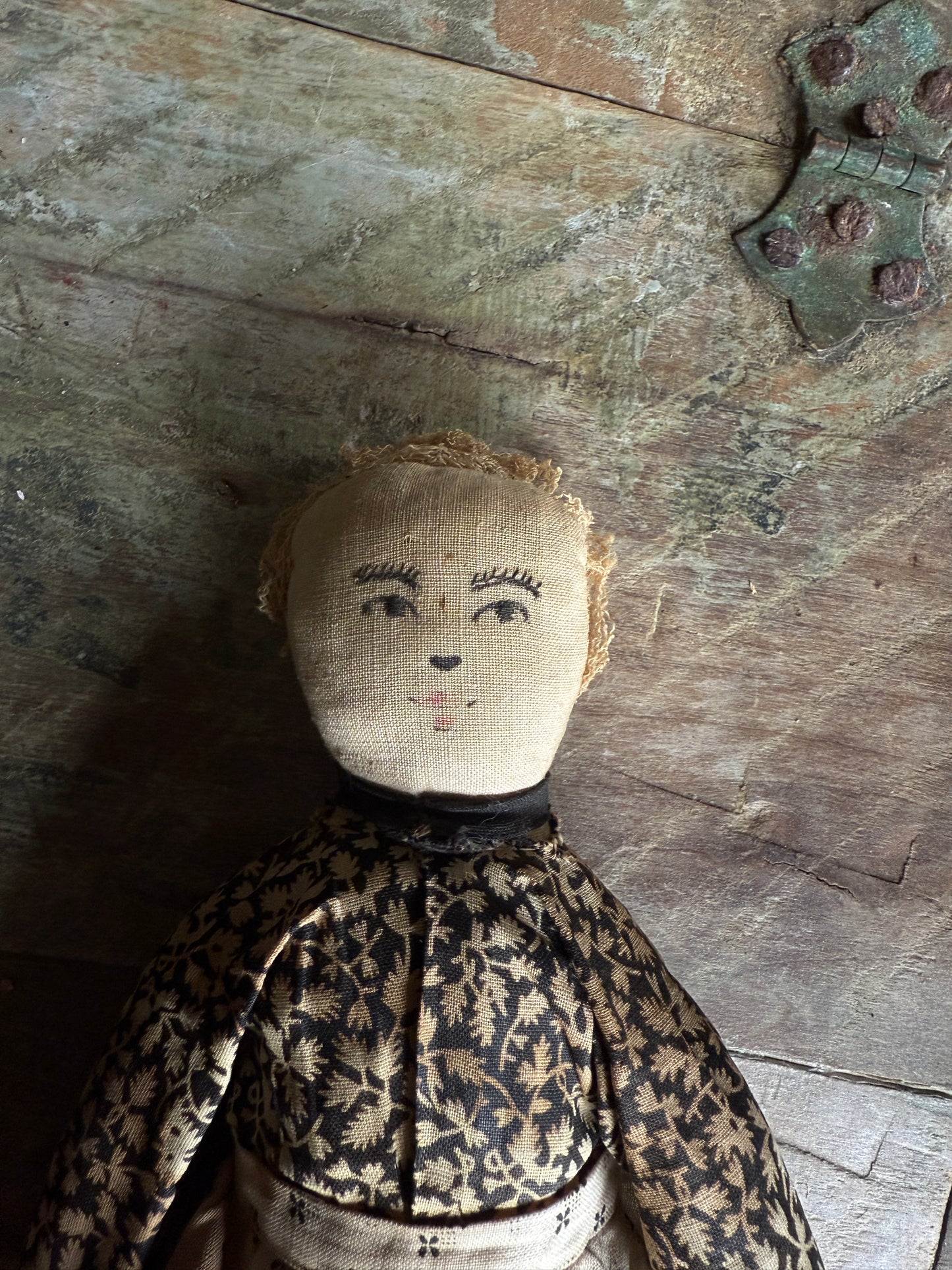 Late 1800s Handmade Doll