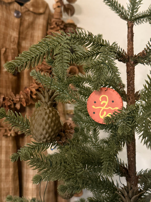 Set of 10 Miniature Pineapple Ornaments