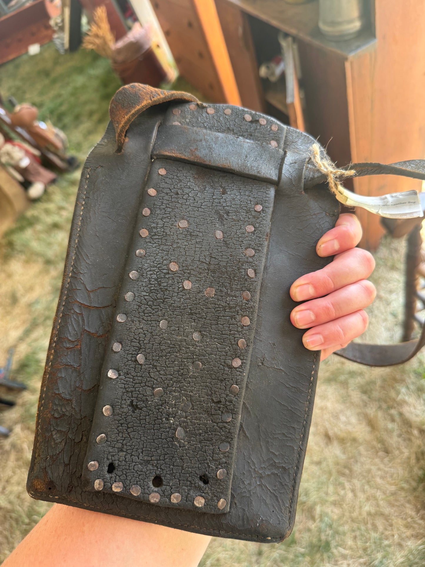 Civil War Leather Bag