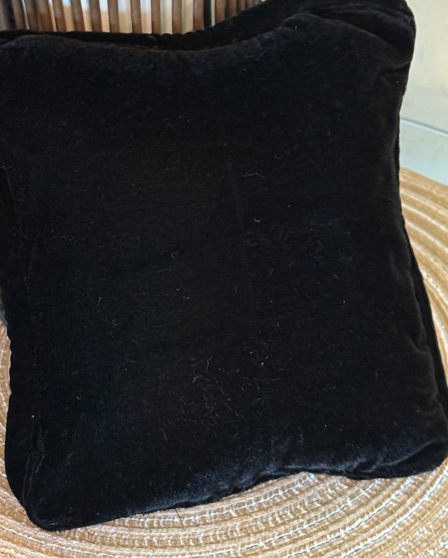 Walk Humbly Stitchery Pillow