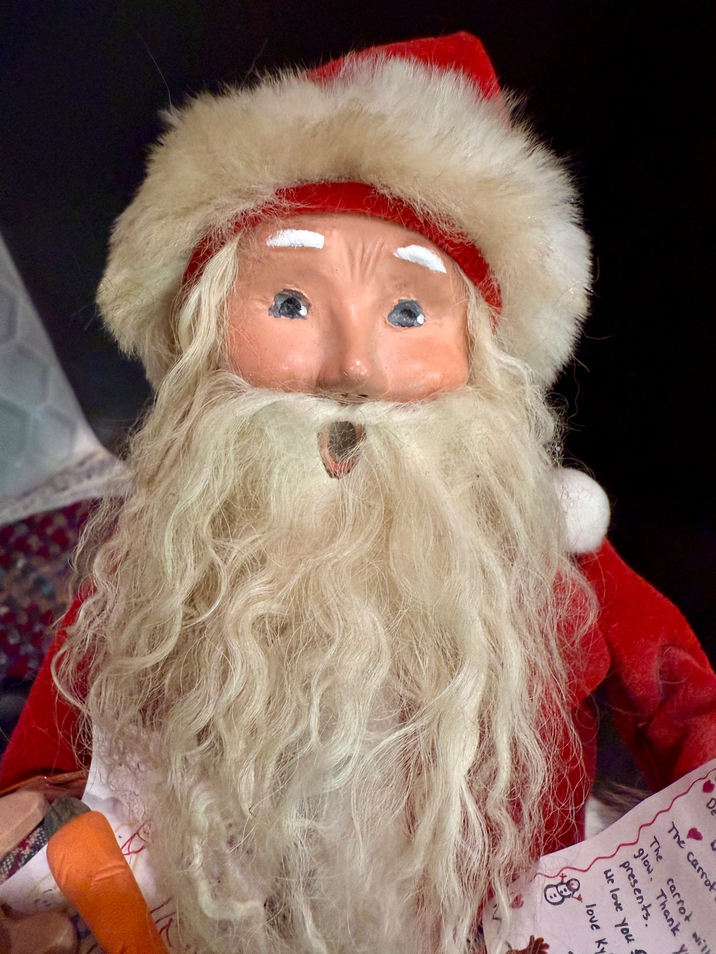 Byers’ Choice Santa with Treats