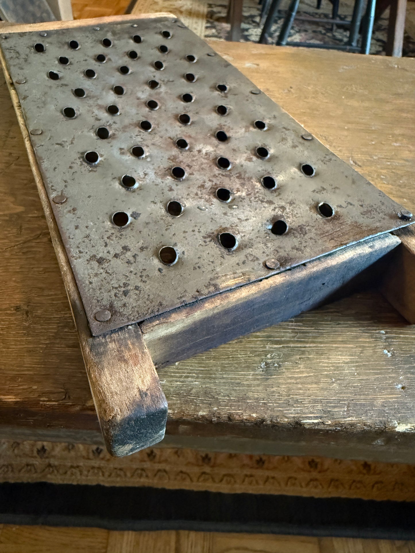 Late 1800s-early 1900s Large Grater - 14”