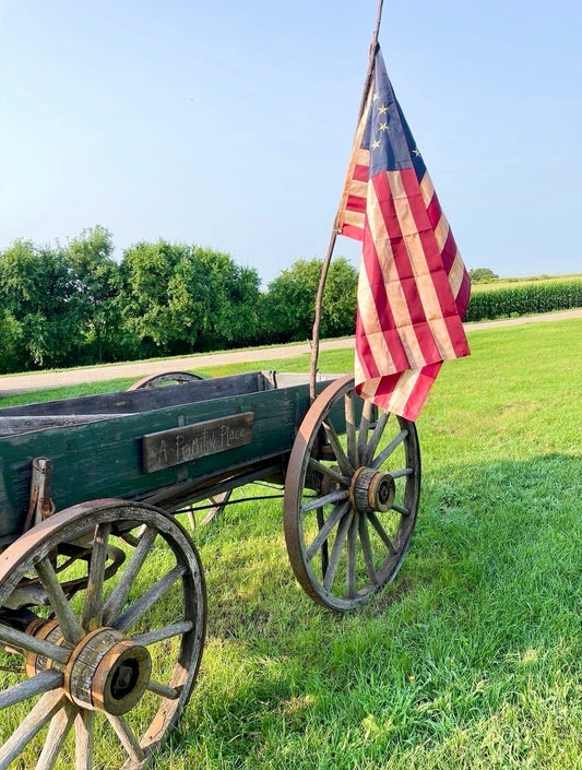 Tea Stained Betsy Ross Flag