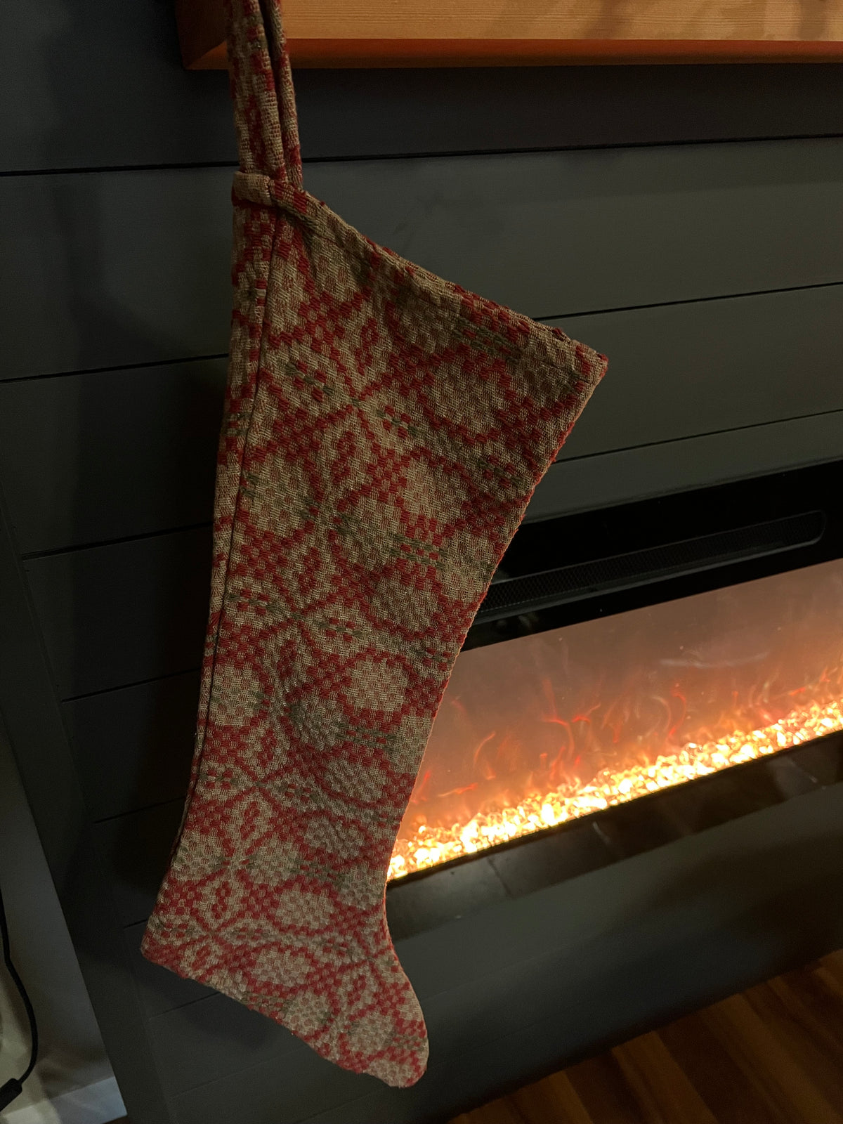 Quilted Christmas Stocking (A)