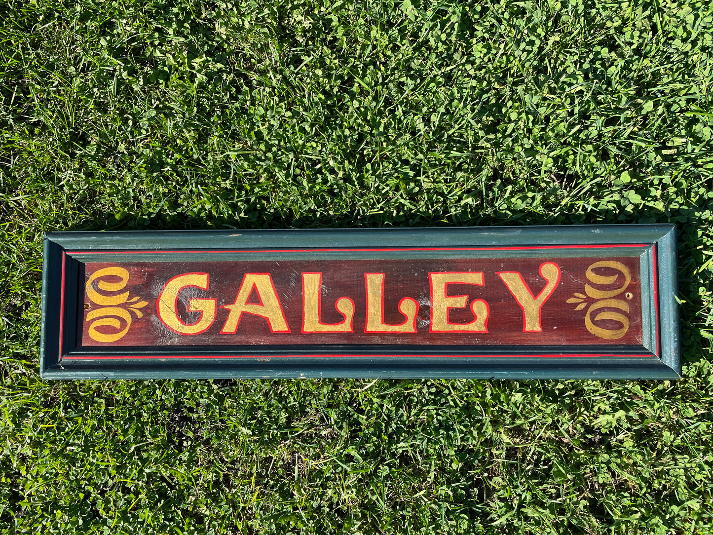 Antique 'Galley' Sign