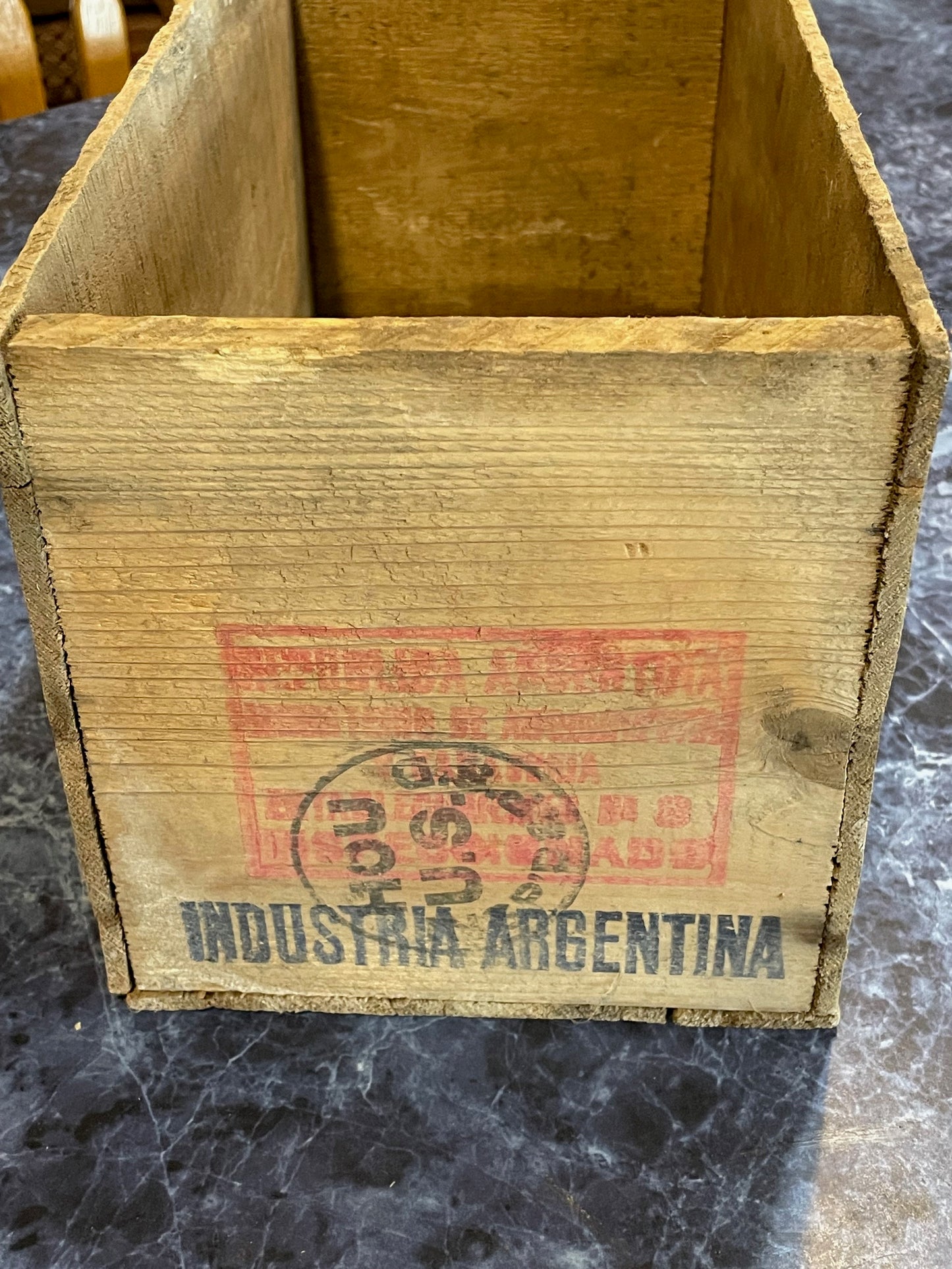 Armour Wooden Box