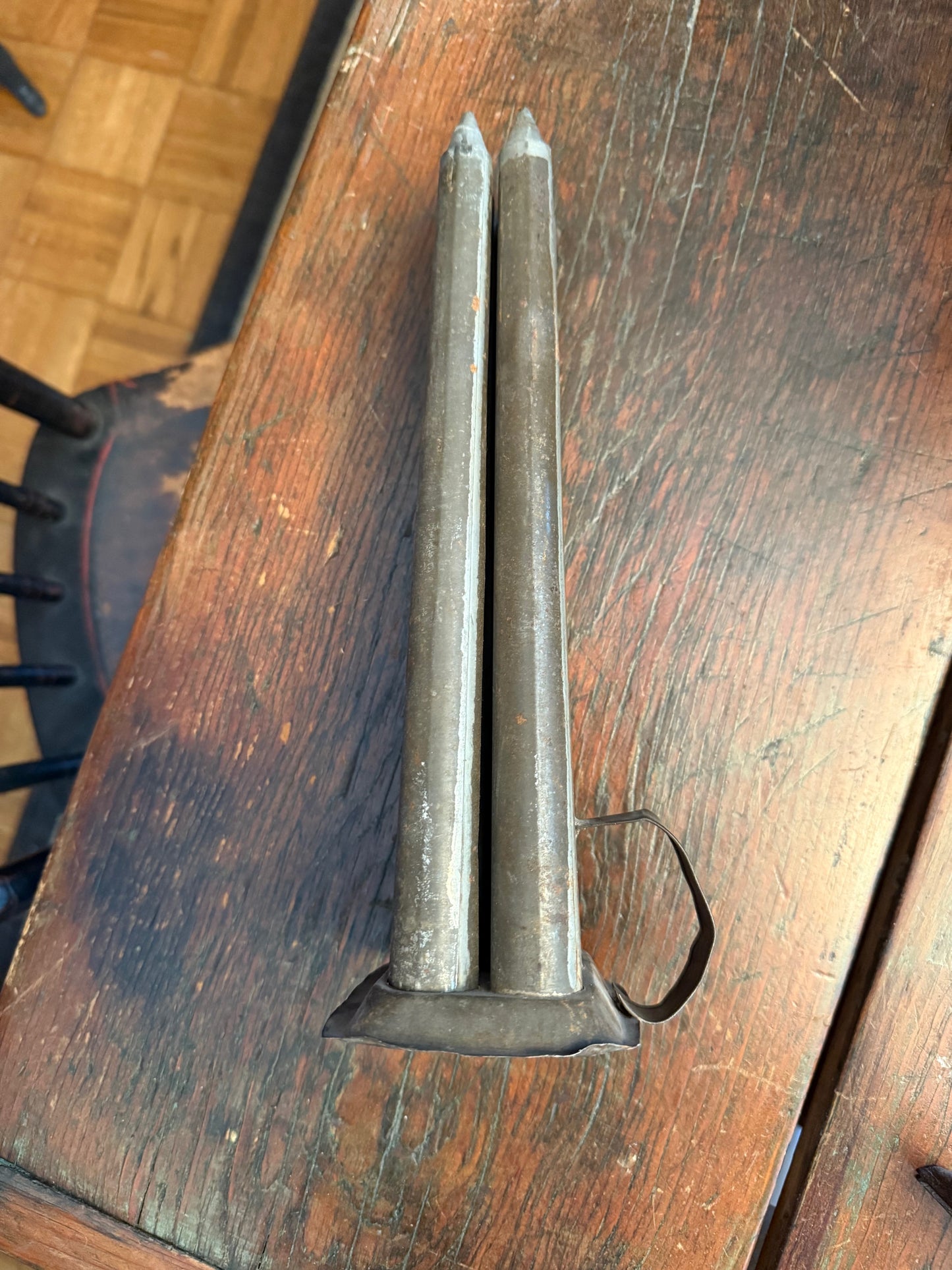 Early Antique 6-Hole Candle Mold