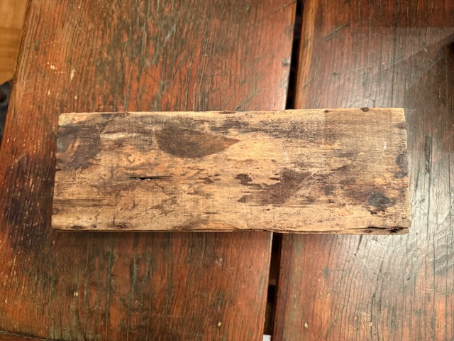 "Button, Button Who's Got the Button" Vintage Wooden Button Box