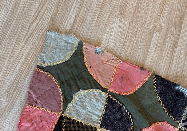 Antique Two-Sided Crazy Quilt