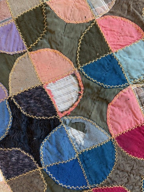 Antique Two-Sided Crazy Quilt