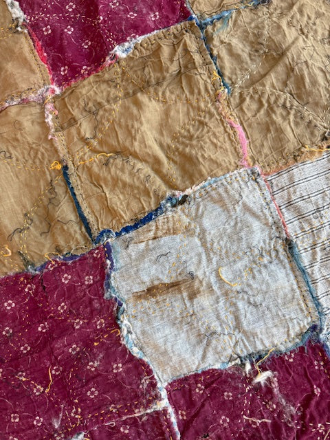 Antique Two-Sided Crazy Quilt