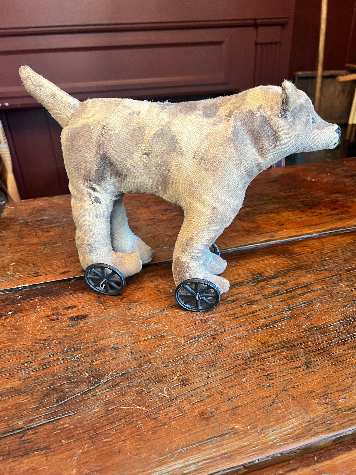Stuffed Dog Pull Toy