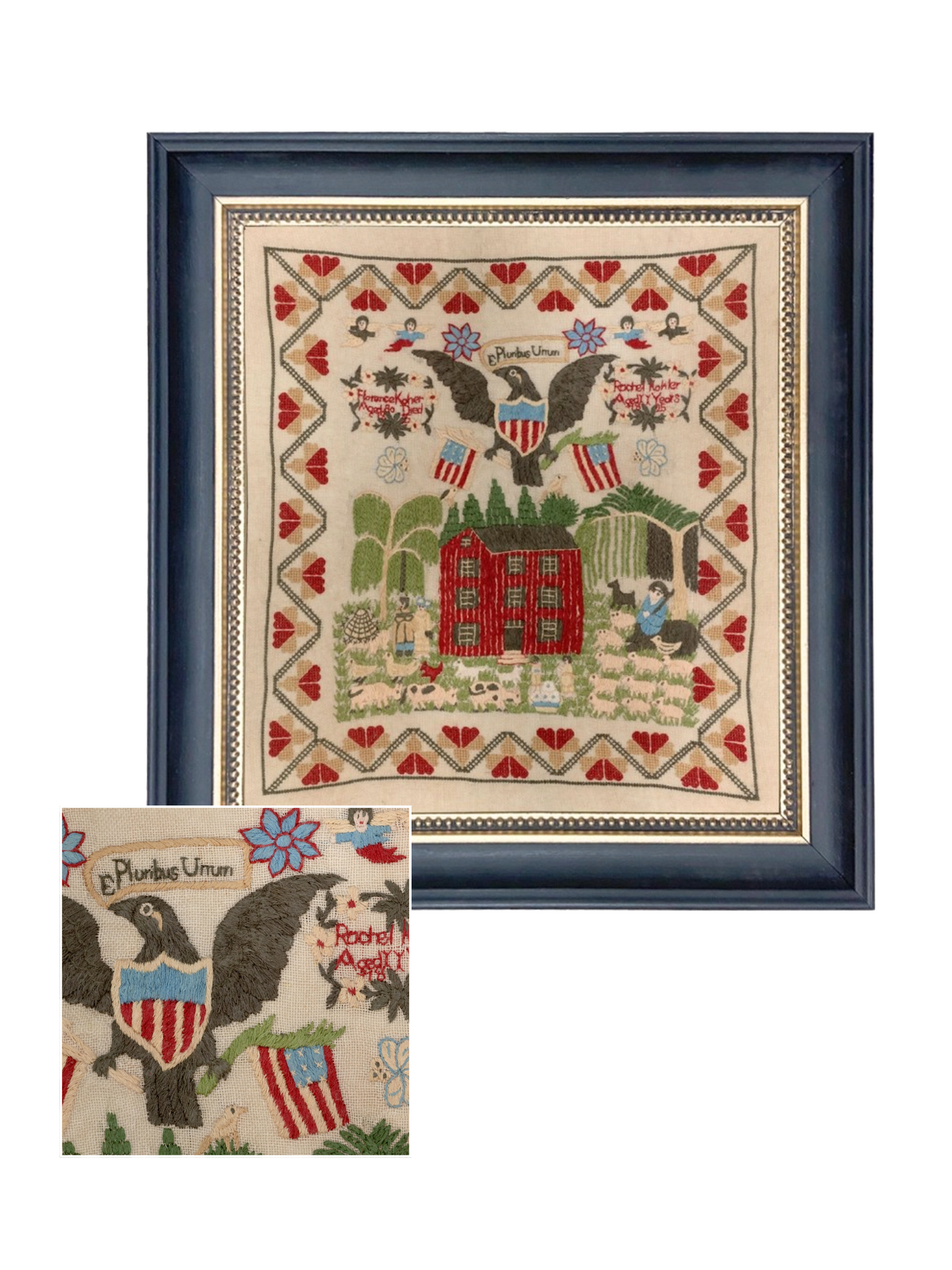 Rachael Kohler Antique Printed Sampler