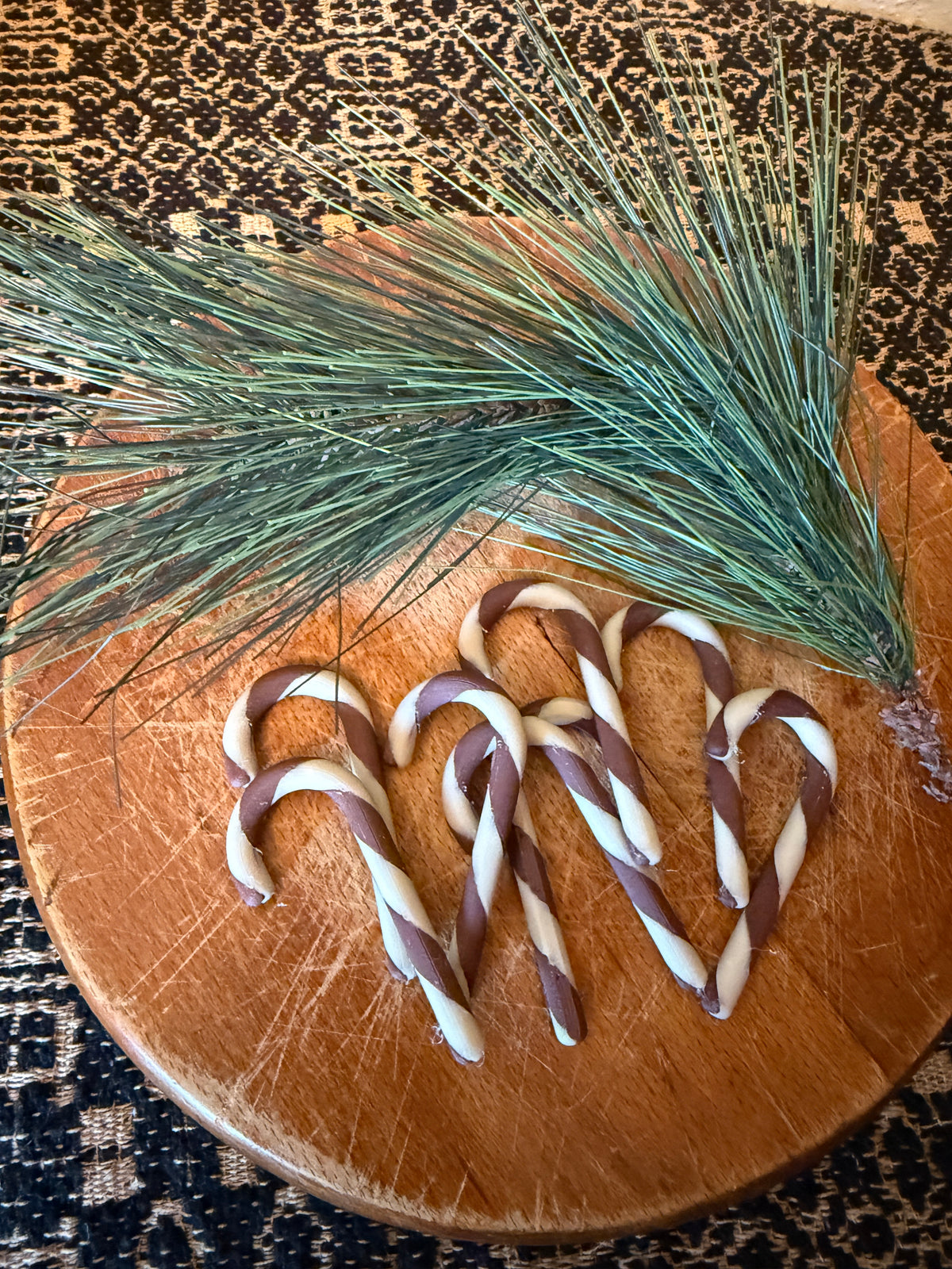 Old-Fashioned Candy Cane Ornaments (Small - Set of 10)