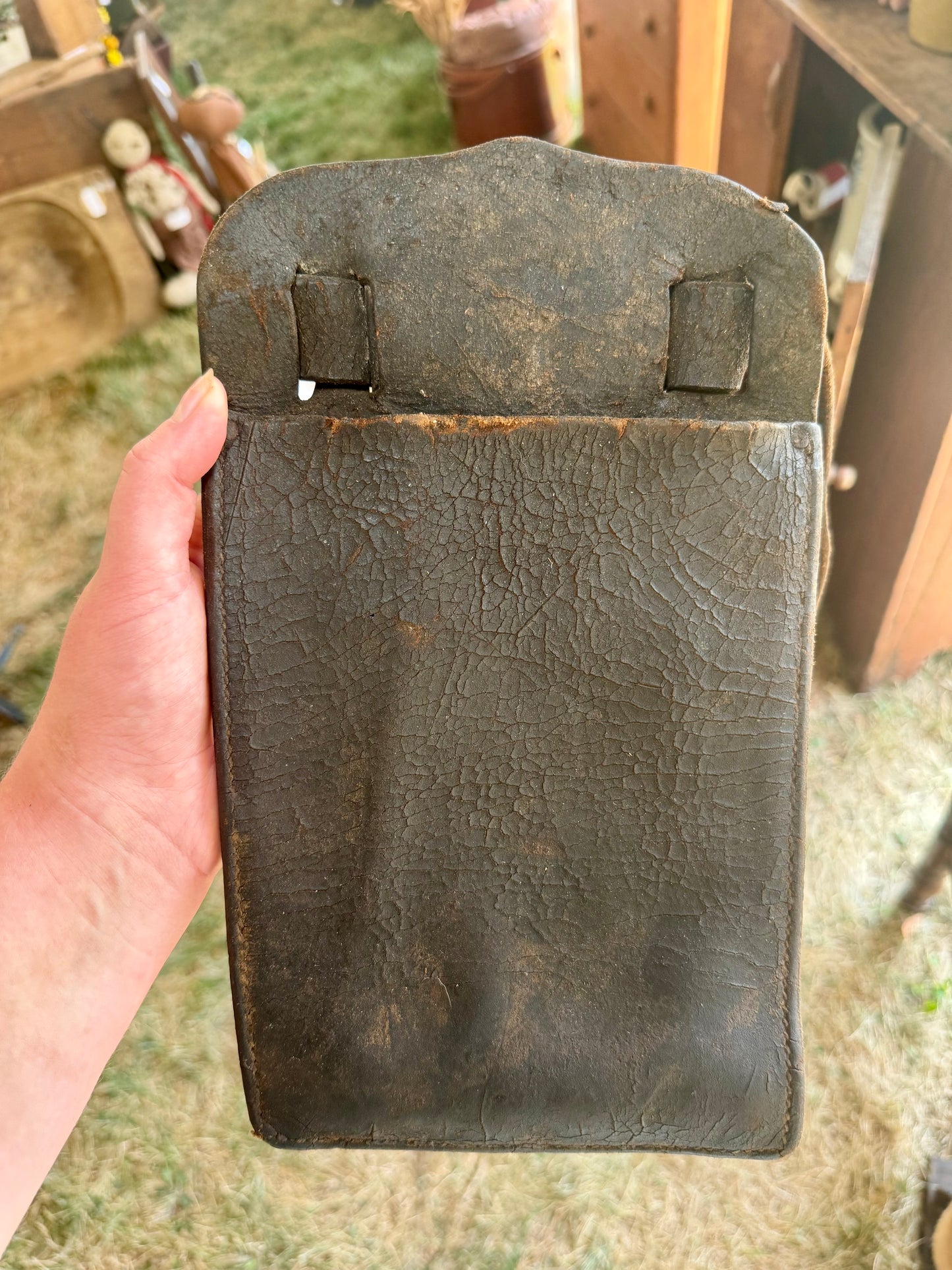 Civil War Leather Bag