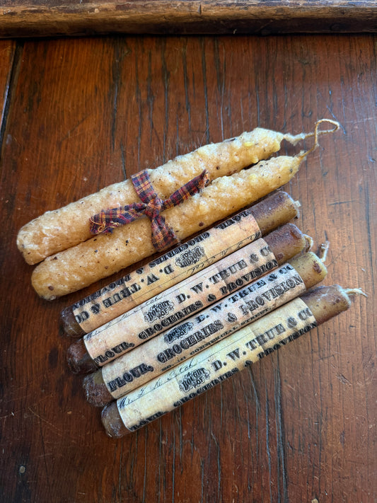 Primitive Candle Lot