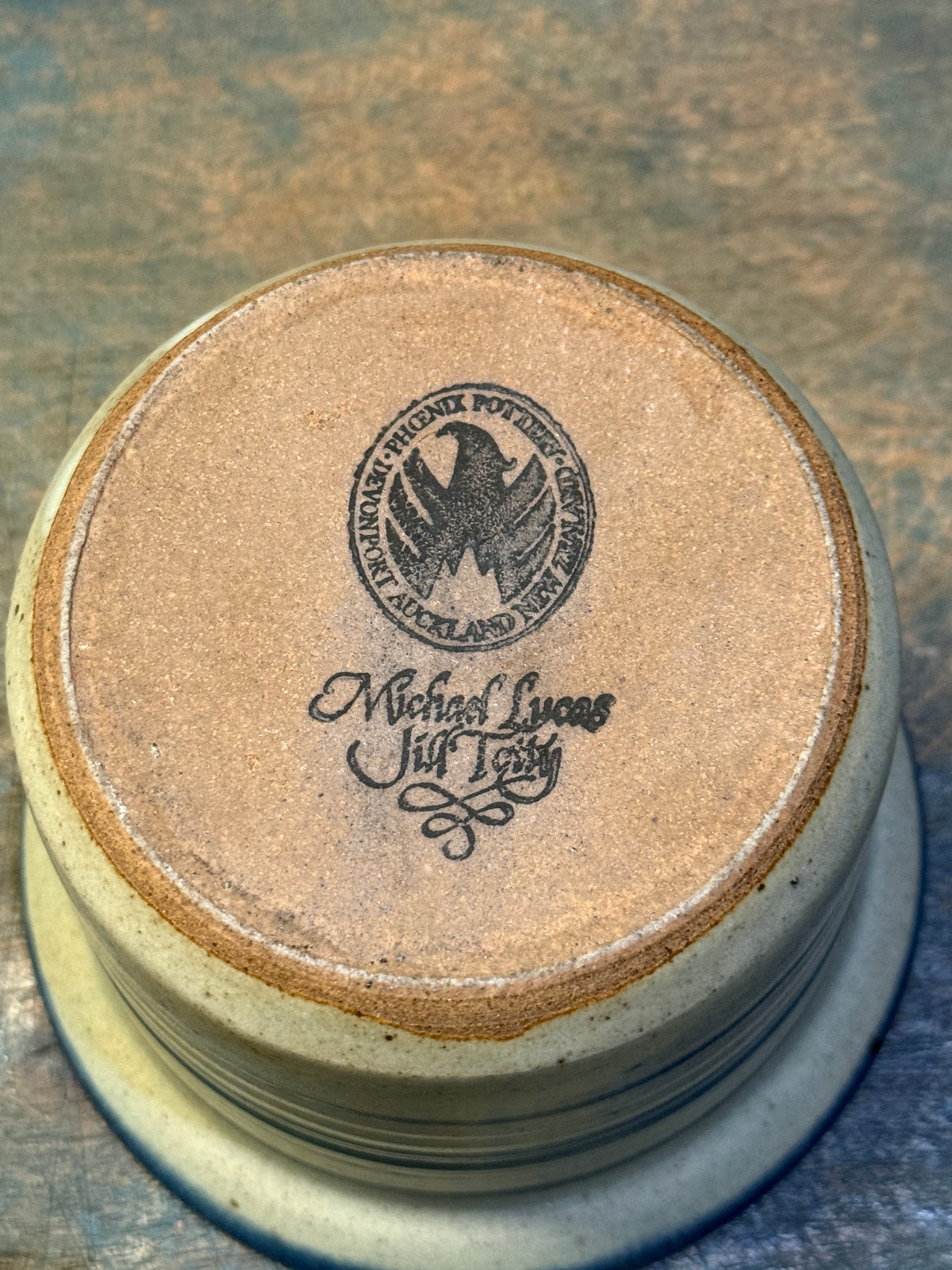 Phoenix Pottery Margarine Crock