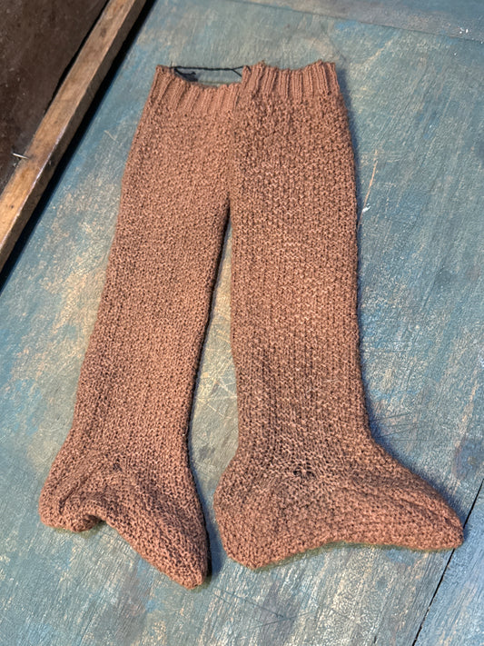 Early Child’s Wool Stockings -11”