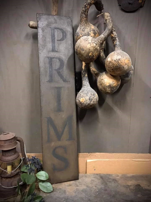 PRIMS Wooden Sign