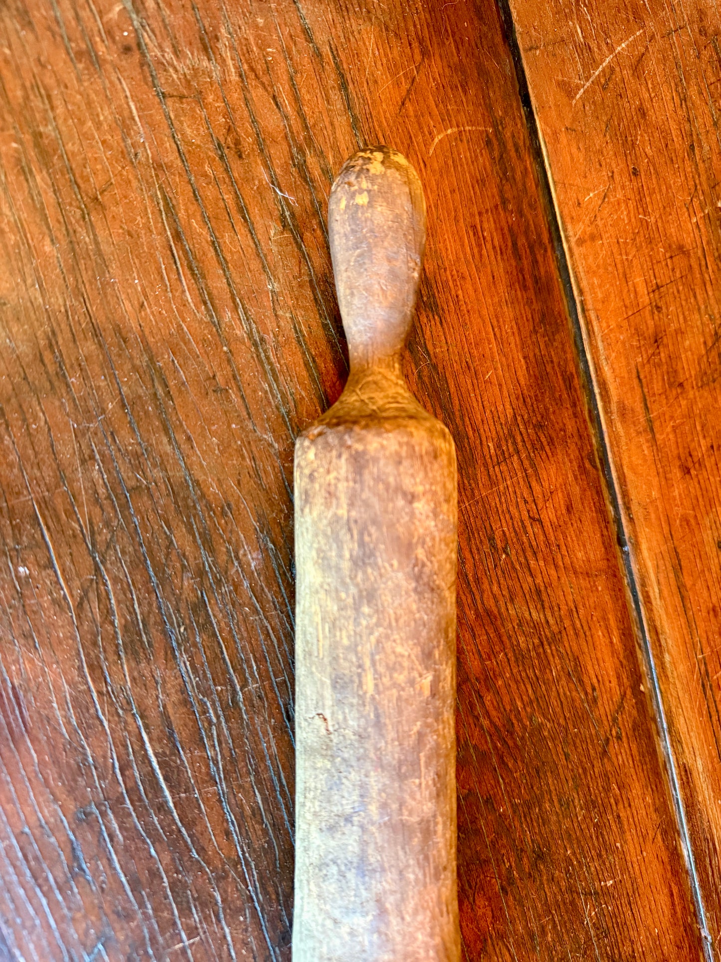 Early One Piece Wooden Rolling Pin