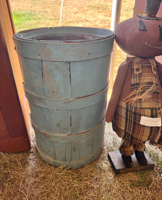 Early Large Barrel in Original Blue Paint