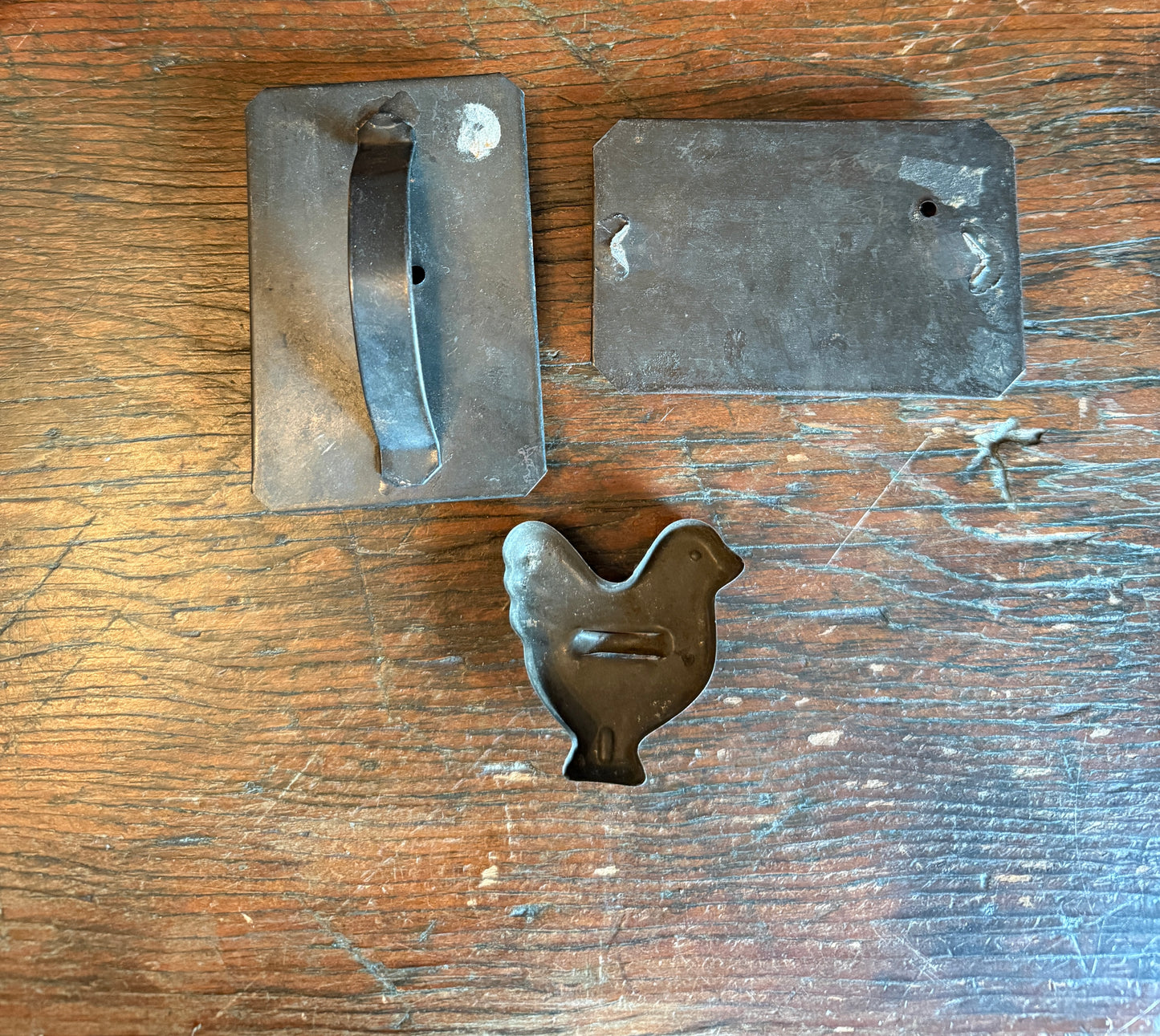 Set of 3 Early Cookie Cutters (Heart in Hand, Sheep, Chicken)
