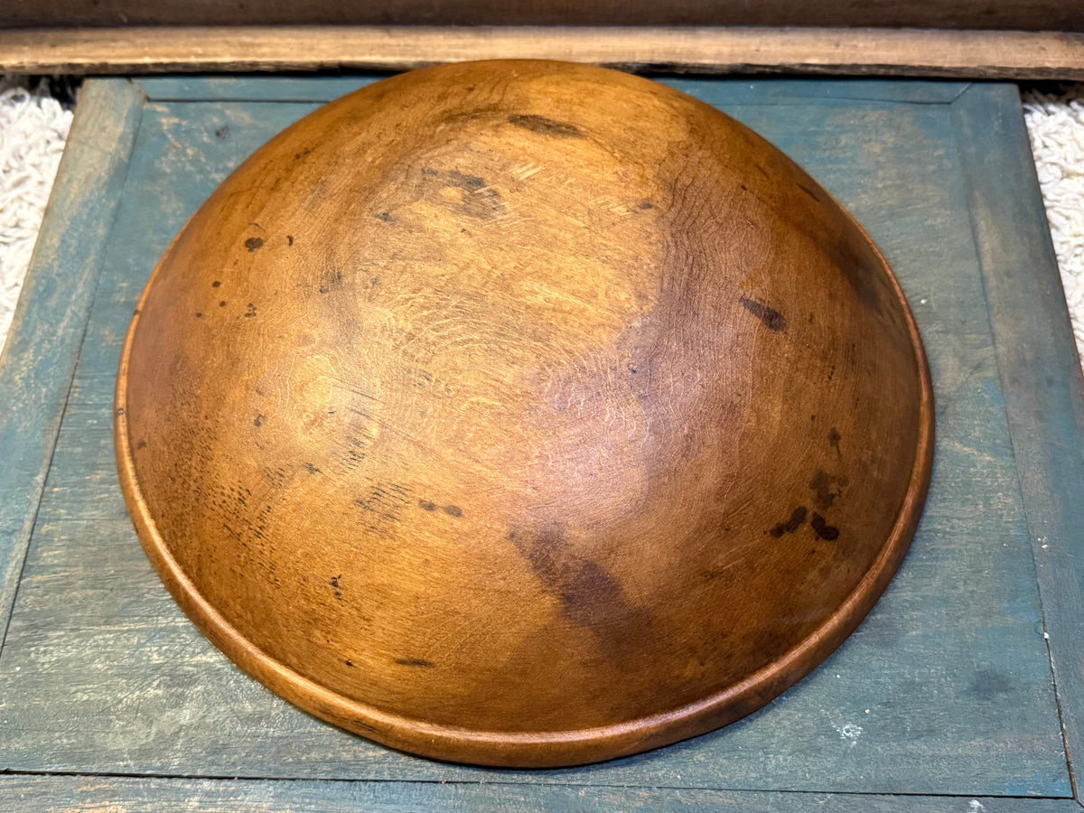 Early Wooden Bowl ~ 15” (B)