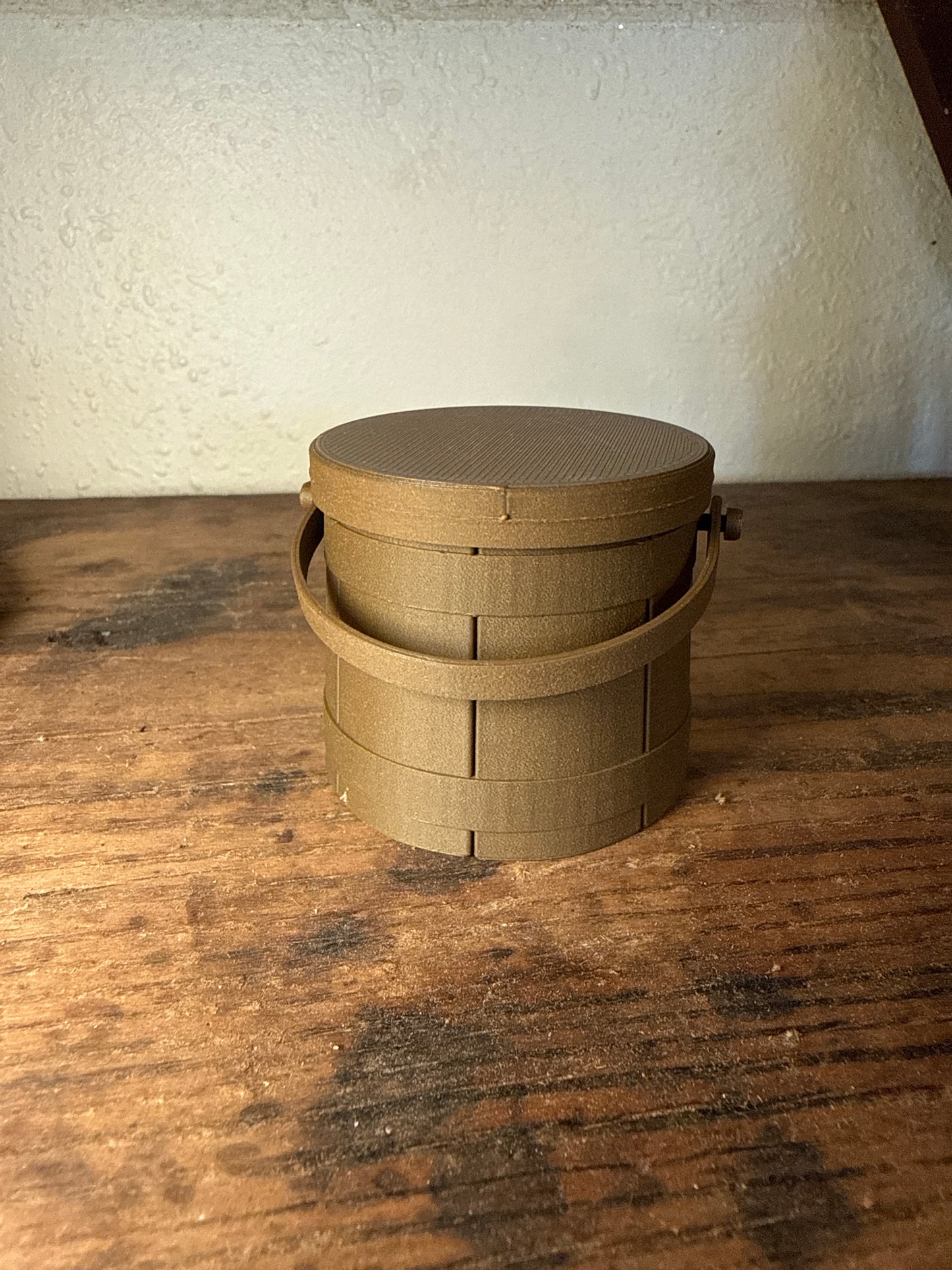 Set of 5 Firkin Ornaments (Available in Colonial Blue, Walnut, Black Walnut and Rosewood)