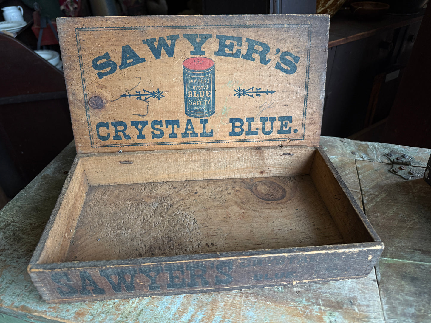 Sawyer’s Crystal Blue Box